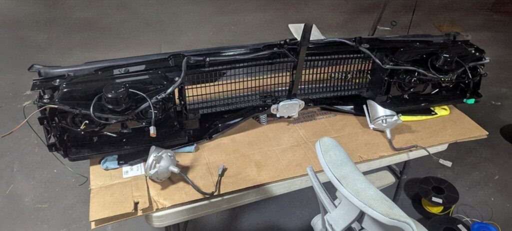 Dodge Charger wiper assembly wiring